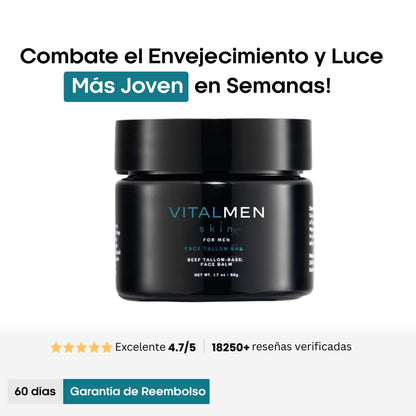 Crema Facial Antiarrugas VitalMen