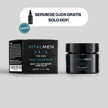 Crema Facial Antiarrugas VitalMen